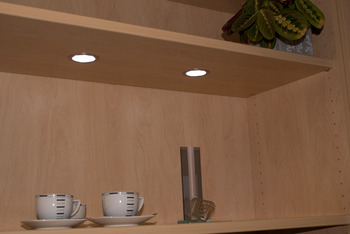 Lámparas para embutir,redondo, LED 1057, Plástico, Juego, 12 V