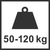 50-120 kg