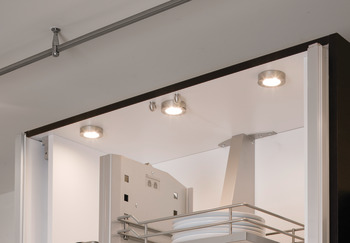 Lámpara empotrada/bajo armario, Aluminio Häfele Loox LED 4009 350 mA