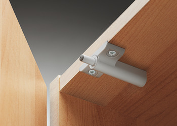 Amortiguador de puerta, para insertar en la placa adaptadora o en el orificio de perforación