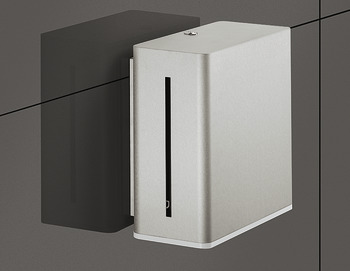 Dispensador de toallas de papel, Acero inoxidable, Hewi 805.06.500
