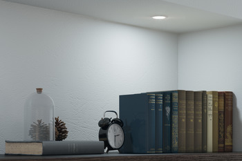 Lámpara empotrada/bajo armario, multiblanco, redonda, Häfele Loox LED 3027, 24 V