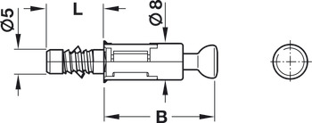 Perno de expansión, C100, Sistema Minifix<sup>®</sup>, para perforación Ø 5 mm