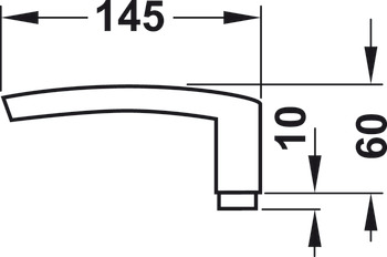 Set de terminal de puerta, DT Lite, Dialock, con pomo giratorio, Tag-it<sup>TM</sup> ISO