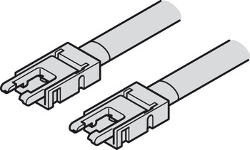 Línea de conexión, Häfele Loox5 para tira LED monocromática de 8 mm