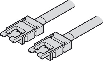 Línea de conexión, Häfele Loox5 para tira de LEDs RGB 10 mm