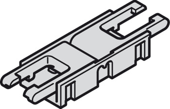 Conector de clip, para tira LED Häfele Loox5 de 8 mm de 3 polos. (multiblanco)