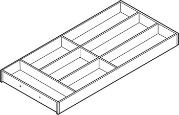 Inserto para cajón, Blum Legrabox Ambia Line diseño de acero