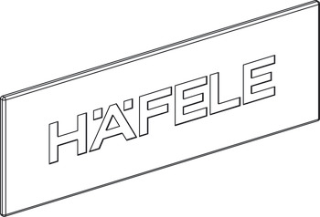 Tapa de repuesto, sin logotipo Häfele