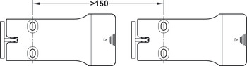 Bloqueo de muebles, EFL 30, sistema de cierre de funcionamiento con batería