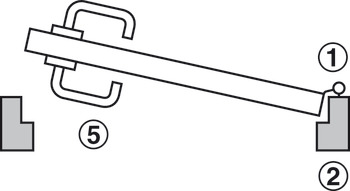 Componentes individuales, Set de terminal de puerta DT 700c y DT 710c