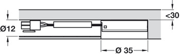 interruptor/regulador capacitivo, Häfele Loox, modular