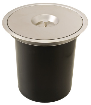 Bote de basura individual, Cubo de aluminio, 5 litros