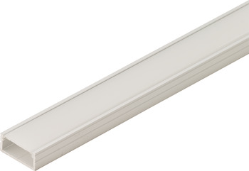 Perfil para montaje bajo estante, Perfil Häfele Loox 2190 para tiras LED de 10 mm