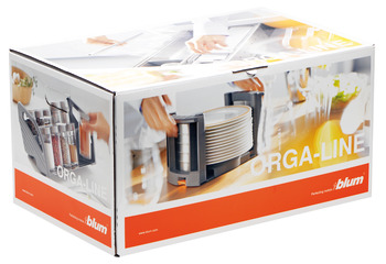 Juego de utensilios de cocina, Blum Orga-Line, caja tándem