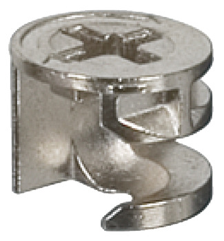 Caja del conector, Häfele Minifix<sup>®</sup> 12, aleación de zinc, sin borde de cobertura