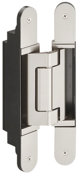 Bisagra, Simonswerk TECTUS TE 640 3D A8, con montaje doble, para puertas sin galce hasta 160 kg
