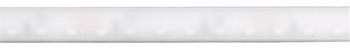 tira LED en tubo de silicona, Häfele Loox5 LED 2099 12 V 2 polos (monocromo) radiación lateral, para ranura 4 x 10 mm, 120 LED/m, 9,6 W/m, IP44