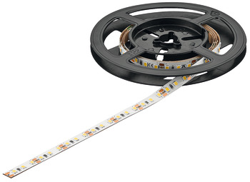 tira LED, Häfele Loox5 LED 2072 12 V 8 mm 2 polos (monocromo), 120 LED/m, 2,4 W/m, IP20