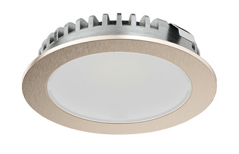 Lámpara empotrada/bajo armario, redonda, Häfele Loox LED 2094, aluminio, 12 V