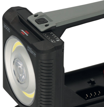 Lámpara LED de mano a batería Multi Battery, Brennenstuhl HL 3000, IP54, móvil, 2160 + 1140 lm