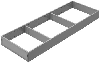 Ancho del marco, Blum Legrabox Ambia Line diseño de acero