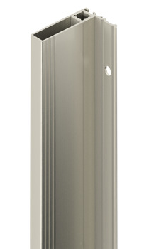 Jaladera de perfil, Häfele Slido F-Mando26 A2, de aluminio, para puertas correderas