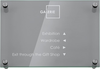 Señalización, Modelo Galerie