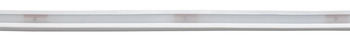 tira LED en tubo de silicona, Häfele Loox5 LED 3099 24 V 2 polos (monocromo) radiación lateral, para ranura 4 x 10 mm, 120 LED/m, 9,6 W/m, IP44